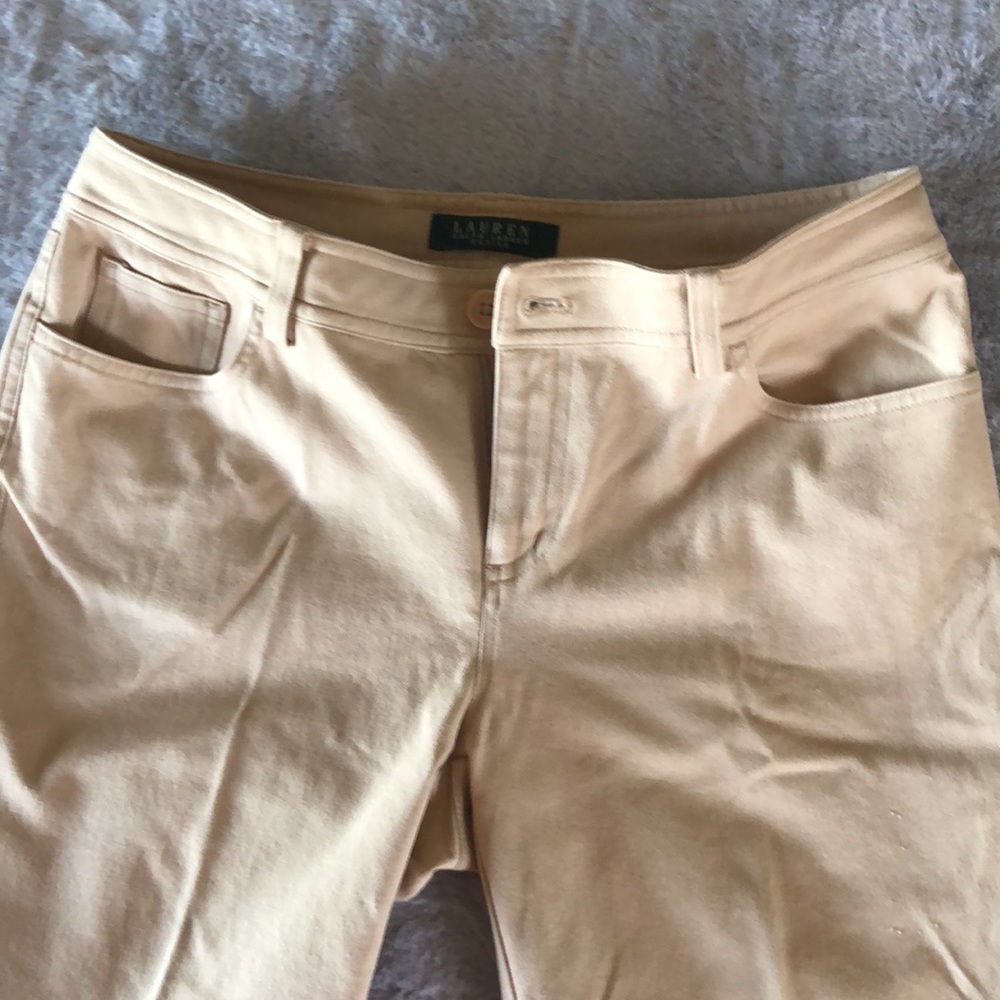 💖 Lauren Khakis 5 Pocket Jeans Size 6 Petite